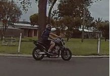 Police searching for motorcycle rider