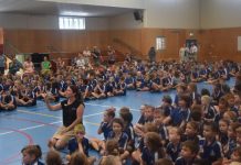 Young cancer survivor pays back the favour