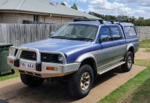 Mitsubishi Triton stolen in Gooburrum