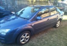 Ford Focus missing from Bundy North