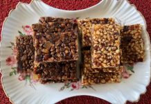 Date and Rice Bubble bars