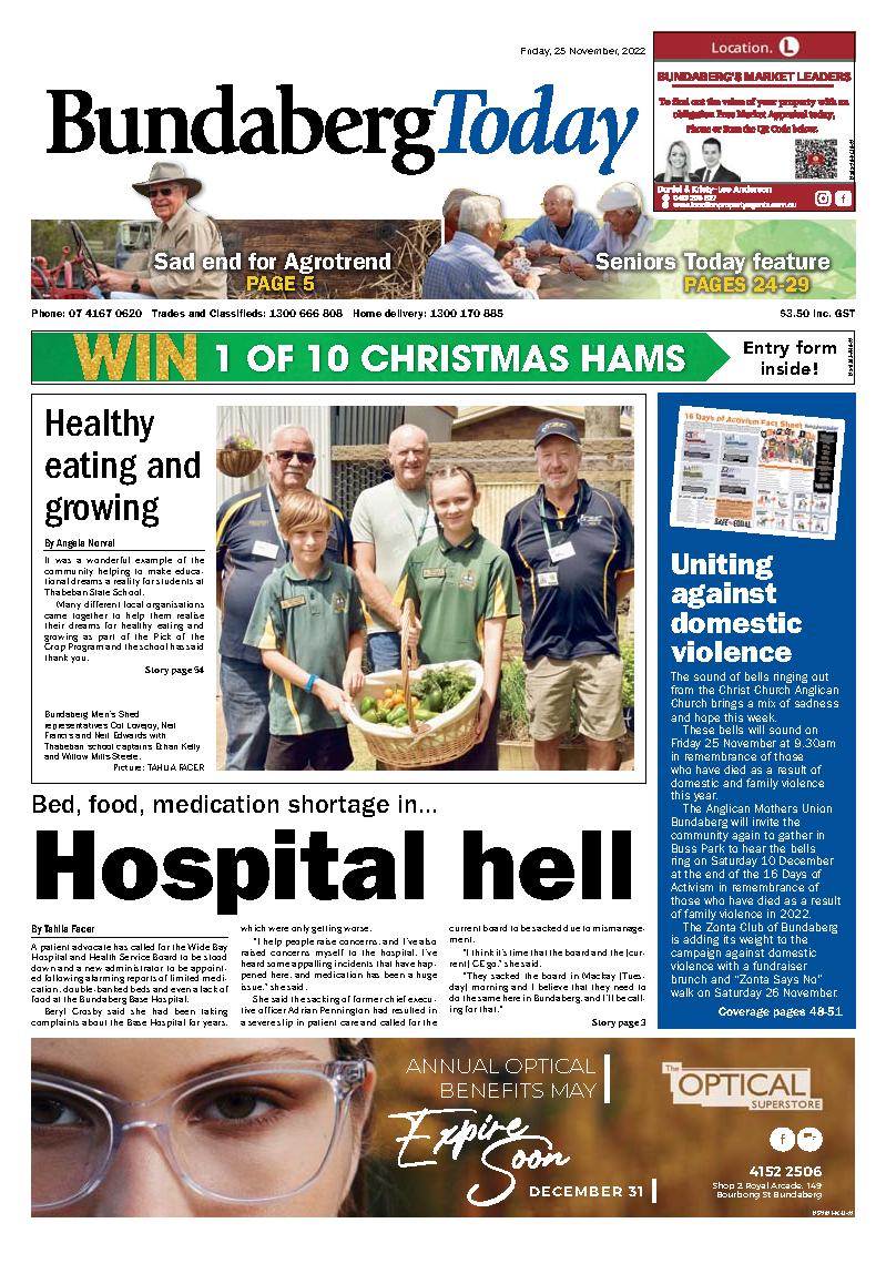 Bundaberg Today 25th November 2022 Bundaberg Today