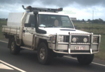 Have you seen this stolen Landcruiser ute?