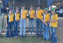 Gin Gin High show strength in equestrian competition