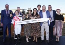 Local winners at the track