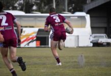 Isis Devils dance around Calliope Roosters