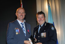 Awards ceremony shows years of service