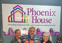 Orange ladies symbolise a brighter future