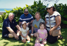 Sunshine brings smiles to holiday makers