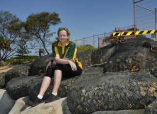 Moore Beach work delays
