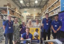 Bundaberg VIEW Club thanks Officeworks