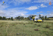 LifeFlight airlifts man injured in mustering accident