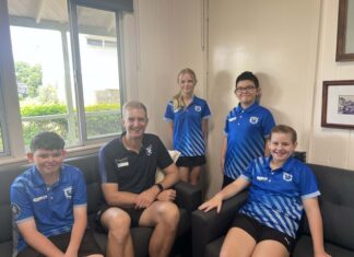 Leaders work together with new principal