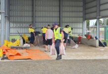 Rapid Relief Team on the ground