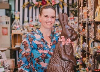 Cha Cha in for Easter joy