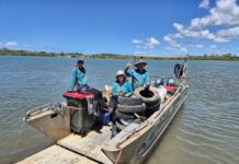 Kolan, Burnett Rivers cleaner after regular visit