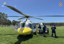 Man trapped by floodwaters airlifted by LifeFlight