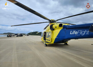 LifeFlight airlifts child hit by vehicle on K’gari beach